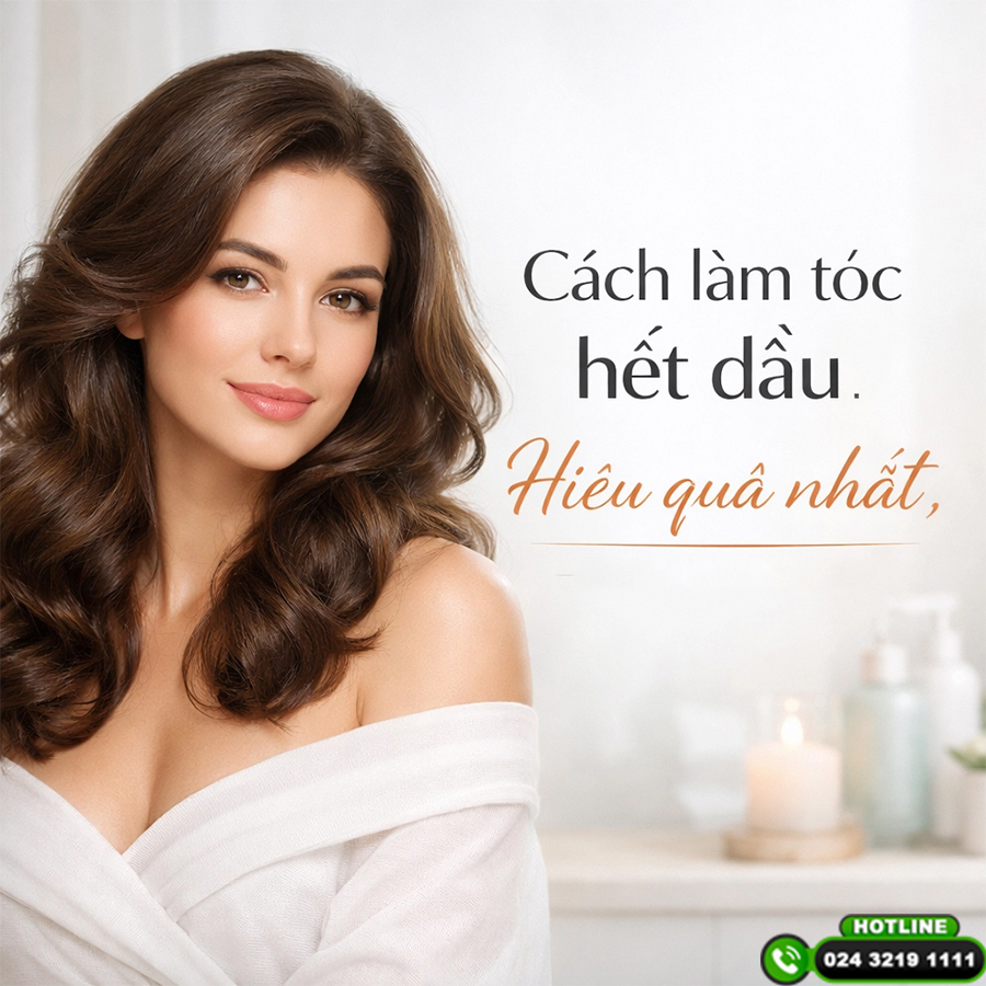 Cách làm tóc hết dầu hiệu quả nhất, bạn đã biết chưa?