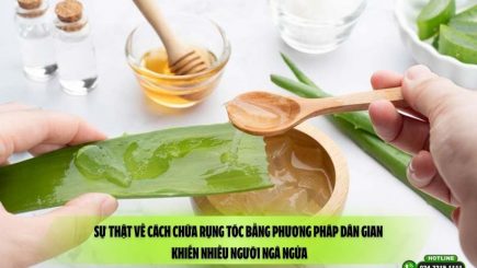 Sự thật về cách chữa rụng tóc bằng phương pháp dân gian khiến nhiều người ngã ngửa