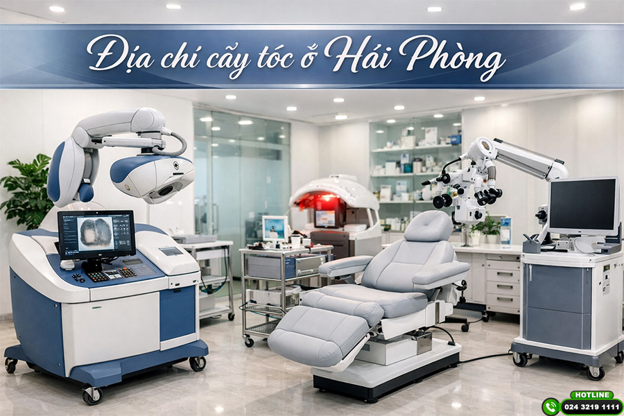 Địa chỉ cấy tóc ở Hải Phòng: Nơi nào được khách hàng đánh giá cao về chất lượng?