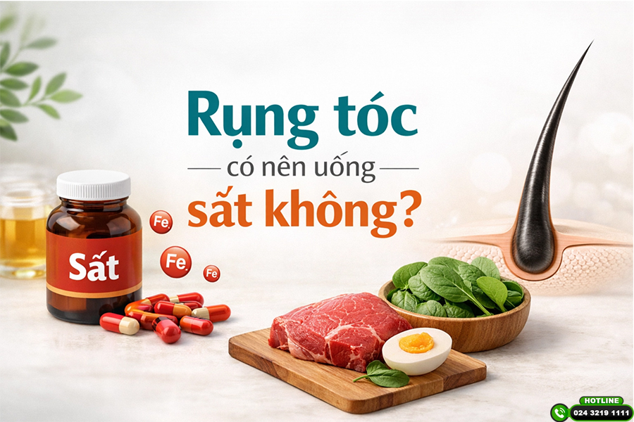 Rụng tóc có nên uống sắt không? Đừng bổ sung khi chưa biết những điều này