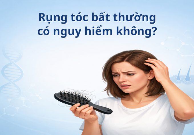 Rụng tóc bất thường có nguy hiểm không? Đừng chủ quan khi tóc rụng nhiều mỗi ngày