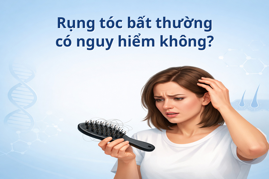 Rụng tóc bất thường có nguy hiểm không? Đừng chủ quan khi tóc rụng nhiều mỗi ngày