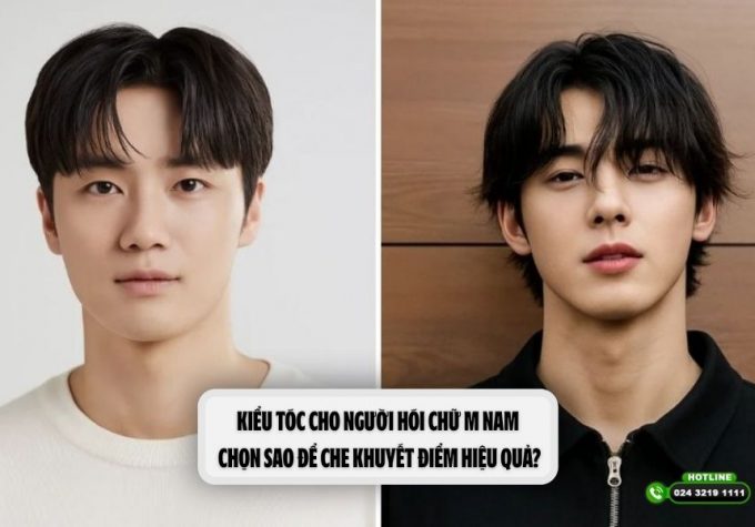 Kiểu tóc cho người hói chữ M nam: Chọn sao để che khuyết điểm hiệu quả?