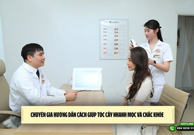 Chuyên gia hướng dẫn cách giúp tóc cấy nhanh mọc và chắc khỏe