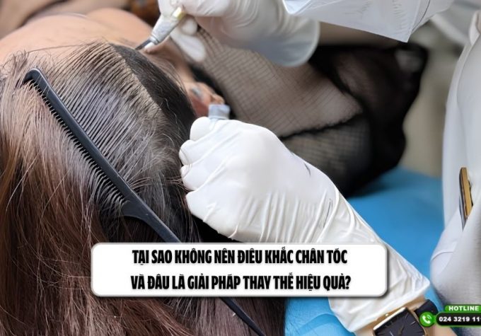 Tại sao không nên điêu khắc chân tóc và đâu là giải pháp thay thế hiệu quả?