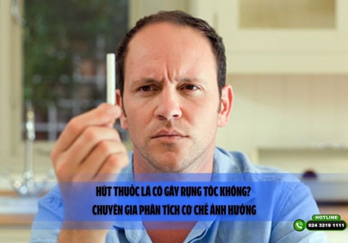 Hút thuốc lá có gây rụng tóc không? Chuyên gia phân tích cơ chế ảnh hưởng