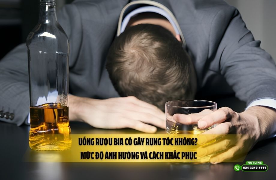Uống rượu bia có gây rụng tóc không? Mức độ ảnh hưởng và cách khắc phục