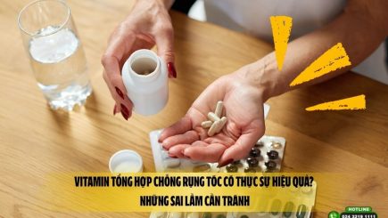Vitamin tổng hợp chống rụng tóc có thực sự hiệu quả? Những sai lầm cần tránh