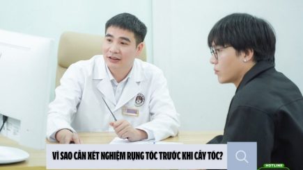 Vì sao cần xét nghiệm rụng tóc trước khi cấy tóc?