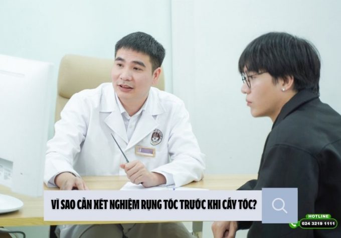 Vì sao cần xét nghiệm rụng tóc trước khi cấy tóc?