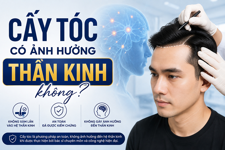 [Giải Đáp]: Cấy tóc có ảnh hưởng thần kinh không?