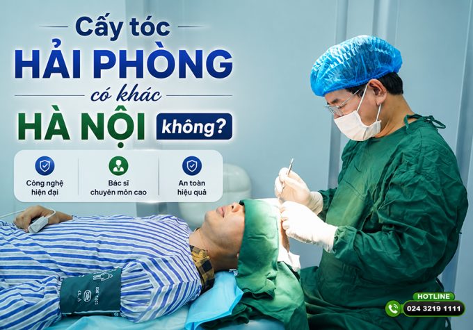 Cấy tóc Hải Phòng có khác Hà Nội không? So sánh khách quan