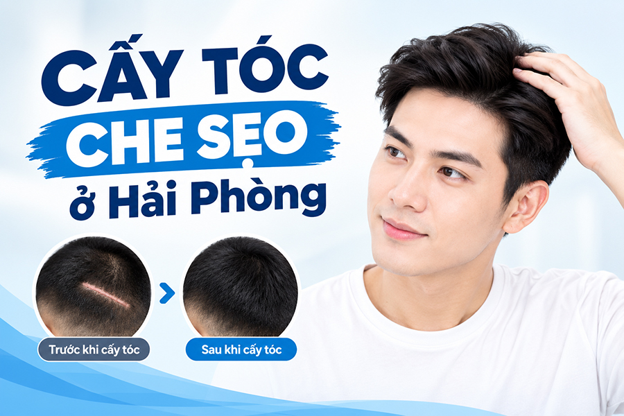 Cấy tóc che sẹo ở Hải Phòng có hiệu quả không?