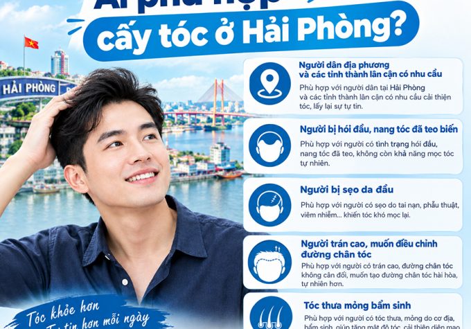 [Tìm Hiểu] : Ai phù hợp cấy tóc ở Hải Phòng?