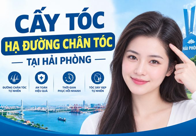 Đánh giá hiệu quả cấy tóc hạ đường chân tóc tại Hải Phòng
