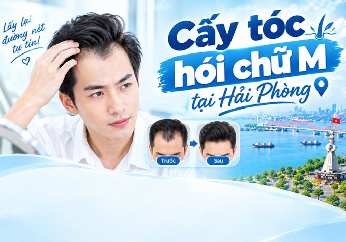 5 điều cần biết khi cấy tóc hói chữ M tại Hải Phòng
