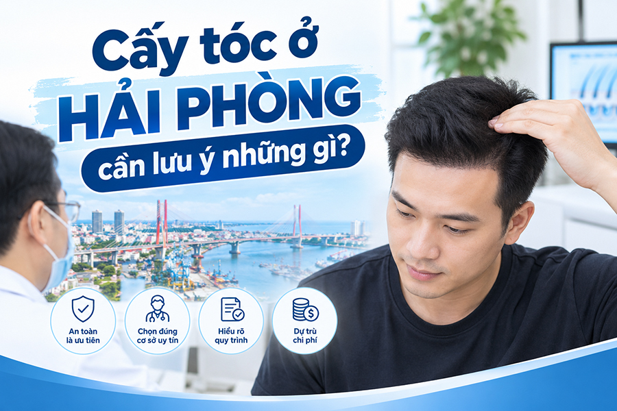 Cấy tóc ở Hải Phòng cần lưu ý những gì?