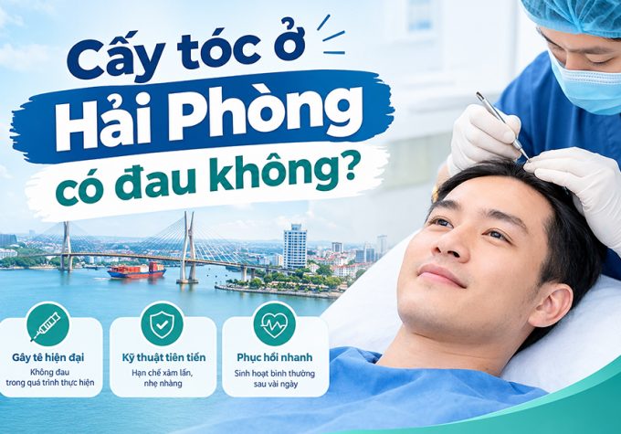 [Tìm Hiểu] : Cấy tóc ở Hải Phòng có đau không?