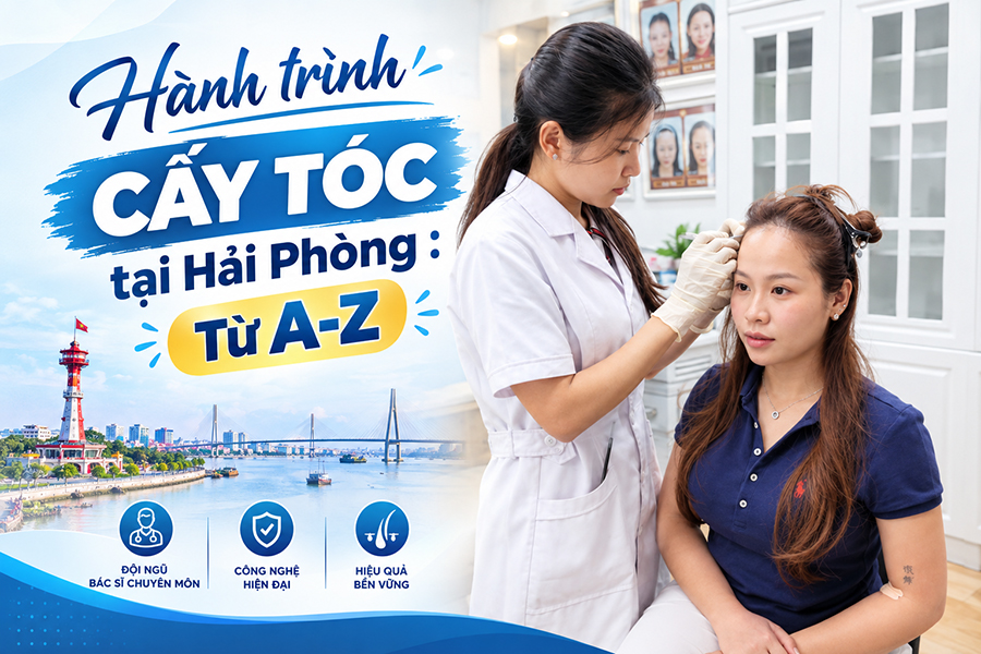 Hành trình cấy tóc tại Hải Phòng: Từ giai đoạn tìm hiểu đến khi sở hữu mái tóc dày đẹp