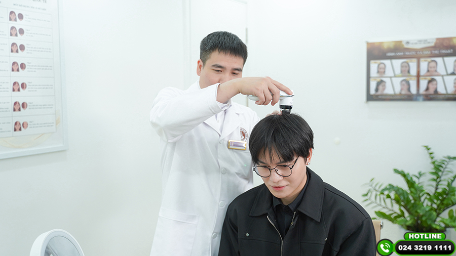 Tóc sau gáy cũng thưa thì có cấy tóc được không