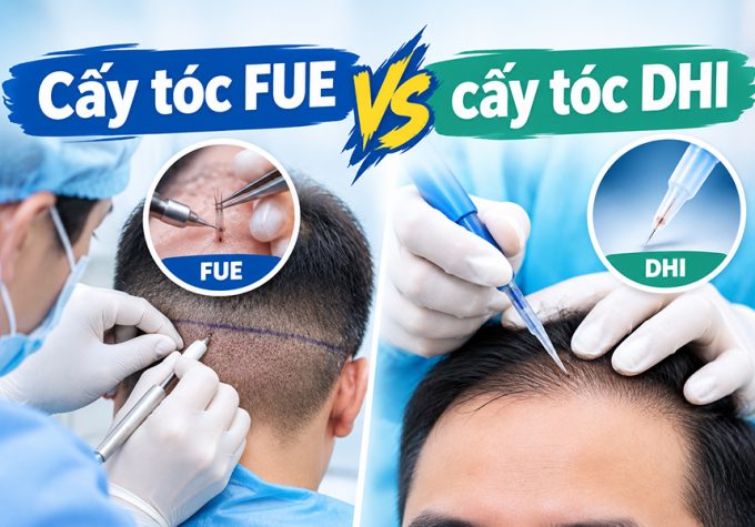 Cấy tóc FUE vs cấy tóc DHI: 5 điểm khác biệt có thể khiến bạn thay đổi lựa chọn