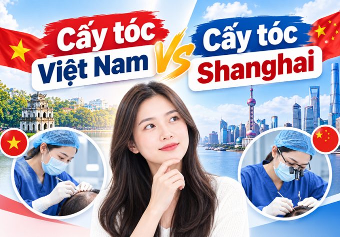 Cấy tóc Việt Nam vs cấy tóc Shanghai: Đừng vội ra nước ngoài khi chưa biết 5 điều này