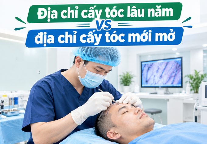 Địa chỉ cấy tóc lâu năm vs địa chỉ cấy tóc mới mở: Khác biệt nào quyết định kết quả?