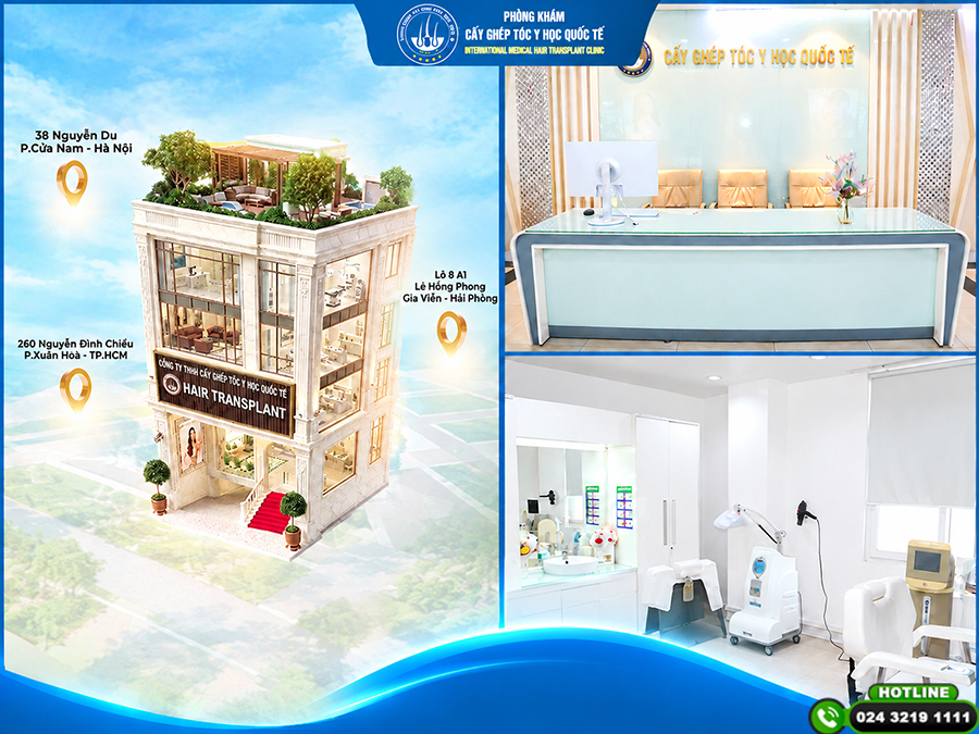 trung tâm cấy ghép tóc y học quốc tế