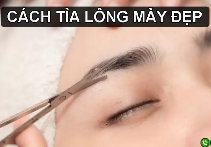 Cách tỉa lông mày đẹp tại nhà đơn giản và hiệu quả